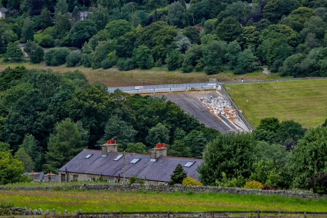 Toddbrook Reservoir one year on