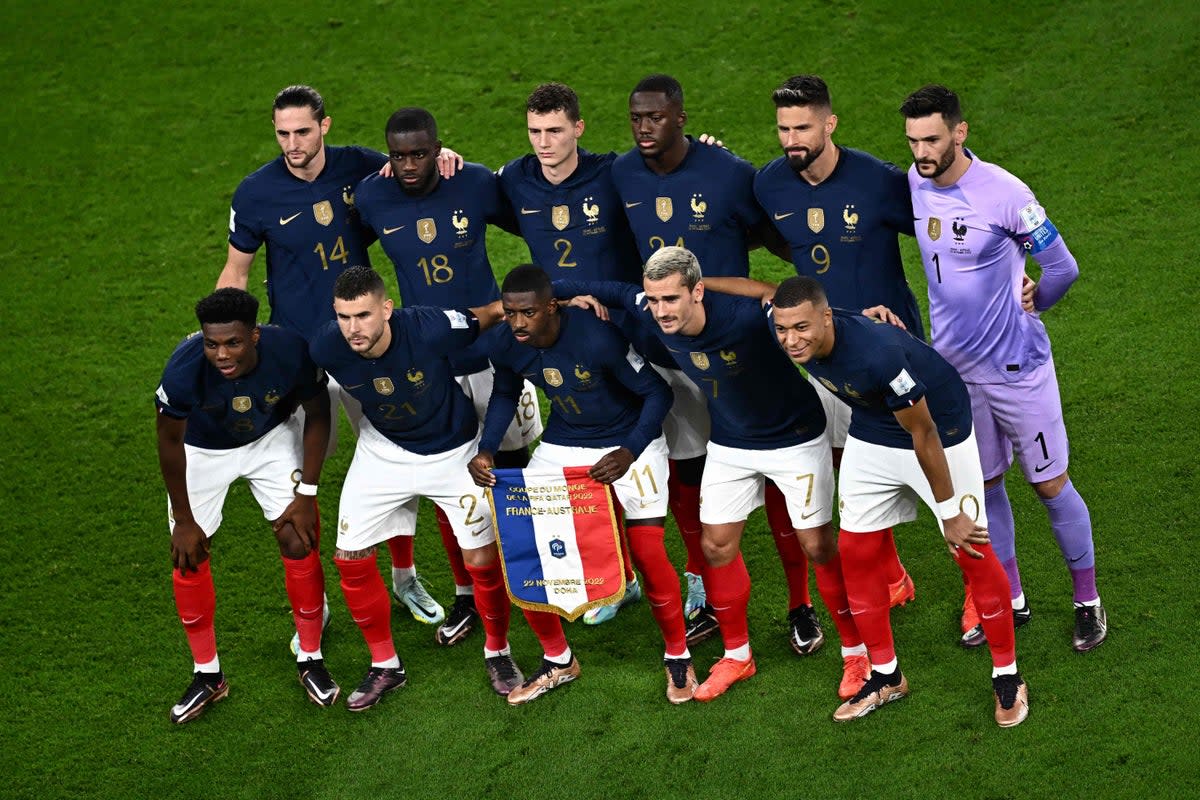 France beat Australia 4-1 in their World Cup opener but have been urged to step up off the pitch by their sports minister  (AFP via Getty Images)