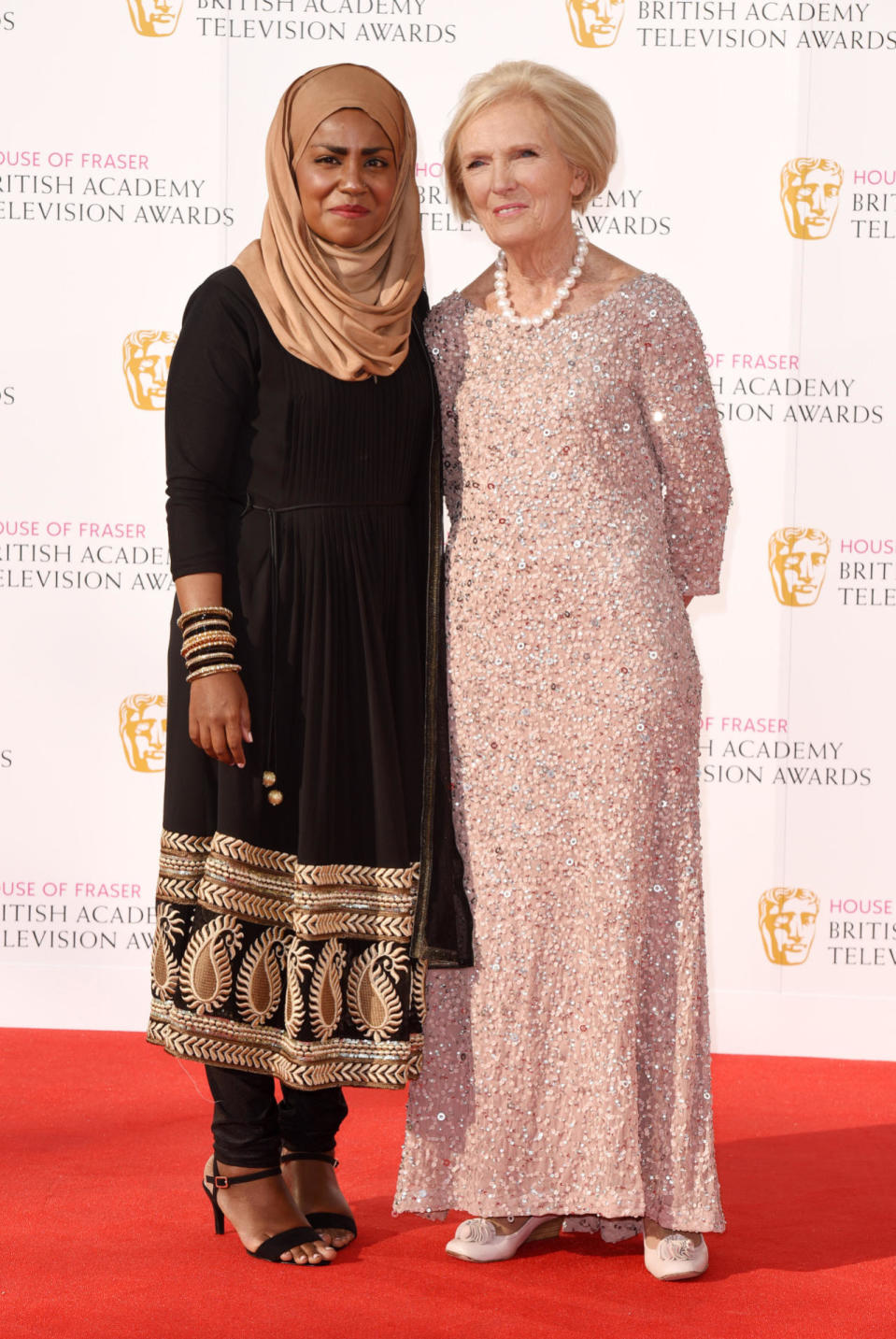 Nadiya Hussain and Mary Berry 