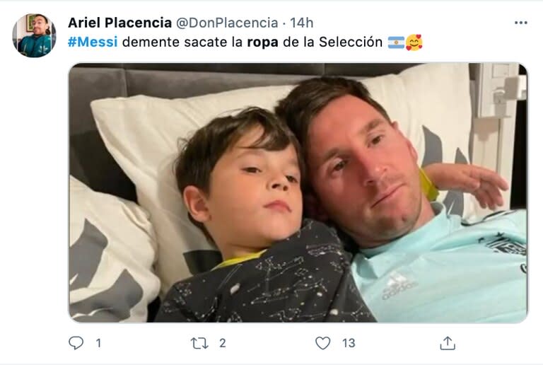 La emoción de los hinchas por la elección de Messi