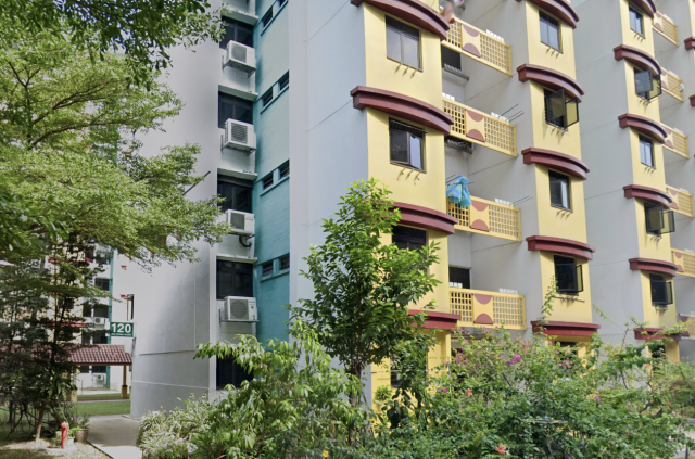 Block 120 Ho Ching Road. (SCREENCAP: Google Maps Streetview)