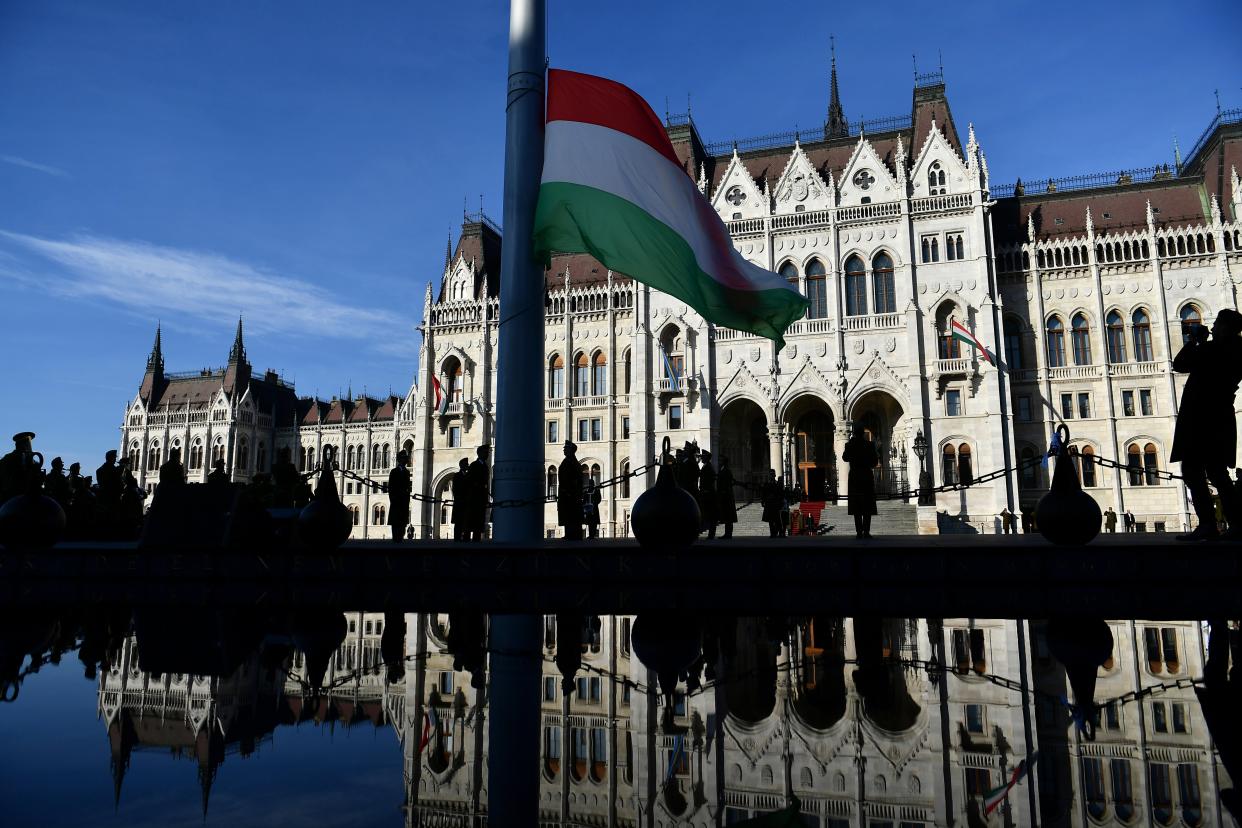 Hungary’s foreign minister has spoken out (Copyright 2022 The Associated Press. All rights reserved)