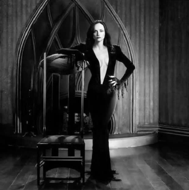 Photoshopped image of Christina Ricci as Mortica that bewitched fans in 2015