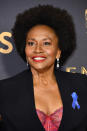 <p>Jenifer Lewis looked angelic with her tight coils and vibrant red lipstick. (Photo: Frazer Harrison/Getty Images) </p>