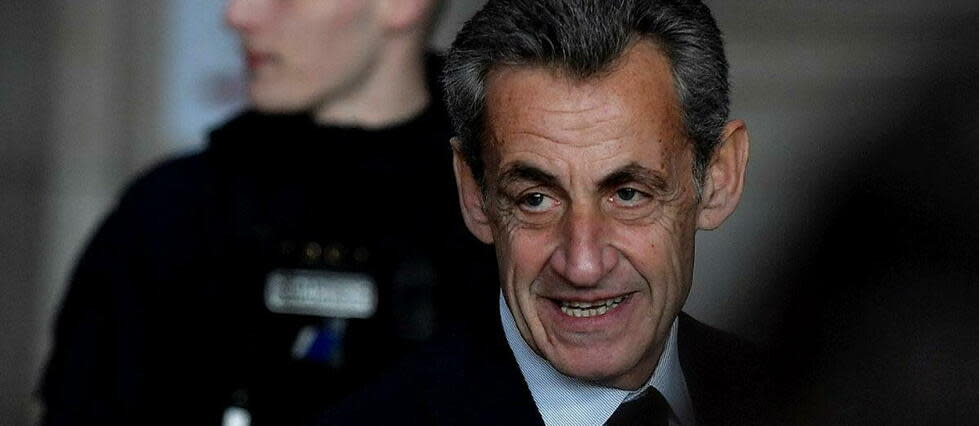 Nicolas Sarkozy avait été condamné à trois ans de prison, dont un an ferme, en première instance.  - Credit:JULIEN DE ROSA / AFP