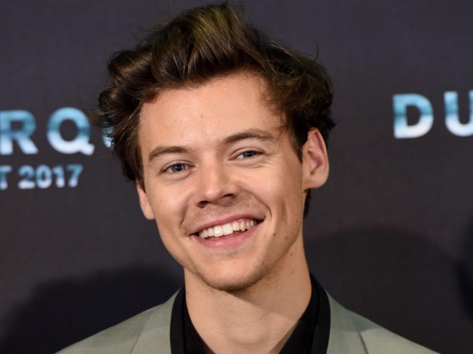 Harry Styles makes his Marvel debut at the end of ‘Eternals’ (AFP via Getty Images)