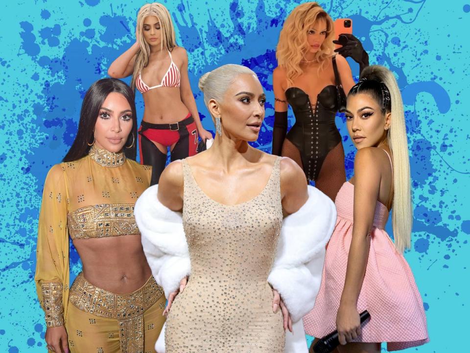  (Getty/Kim Kardashian/Kylie Jenner/Kourtney Kardashian/Kendall Jenner)