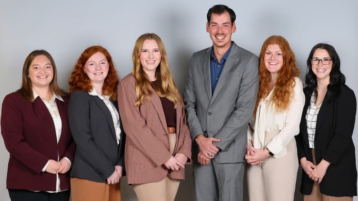 Missouri State University's Citizen Scholars, from left, include Sarah McCord, Triona Leach, Susan Hardy, Erik Netzer, Tyler Crane and Heather Day.