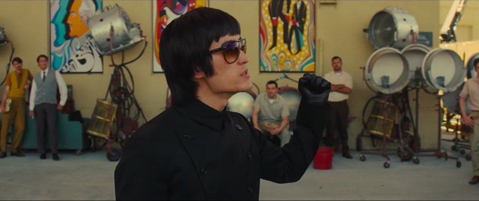 Mike Moh as Bruce Lee in Once Upon A Time In Hollywood (Credit: Sony)