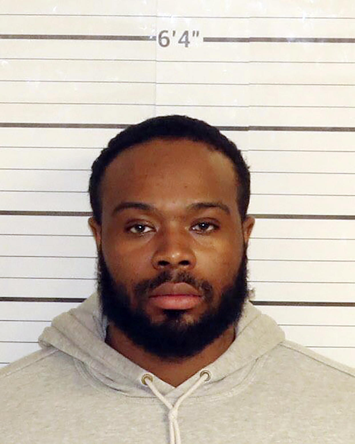 FILE - This Wednesday, Jan. 26, 2023, booking photo provided by the Shelby County Sheriff's Office shows former Memphis Police Officer Demetrius Haley in Memphis, Tenn. Four of five former Memphis police officers charged with murder in the beating death of Tyre Nichols cannot work as law enforcement officers again in Tennessee, a state panel decided Friday, March 24, 2023. The Peace Officer Standards & Training Commission, or P.O.S.T., voted to decertify Haley, Emmitt Martin and Justin Smith during a meeting Friday. (Shelby County Sheriff's Office via AP)