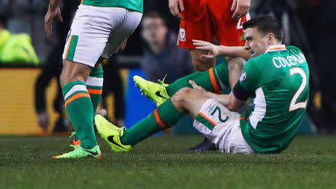 Seamus Coleman Ireland Wales WC Qualifier