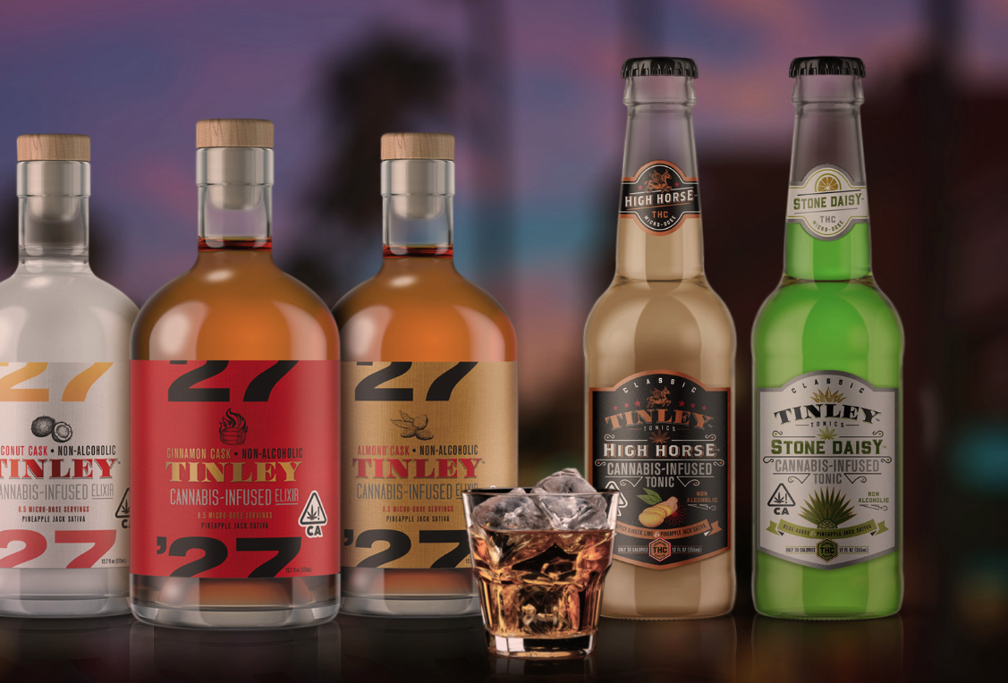 Cannabis-infused beverages, along with edibles, concentrates and topicals, are set to become legal for sale on Oct. 17. (The Tinley Beverage Company)