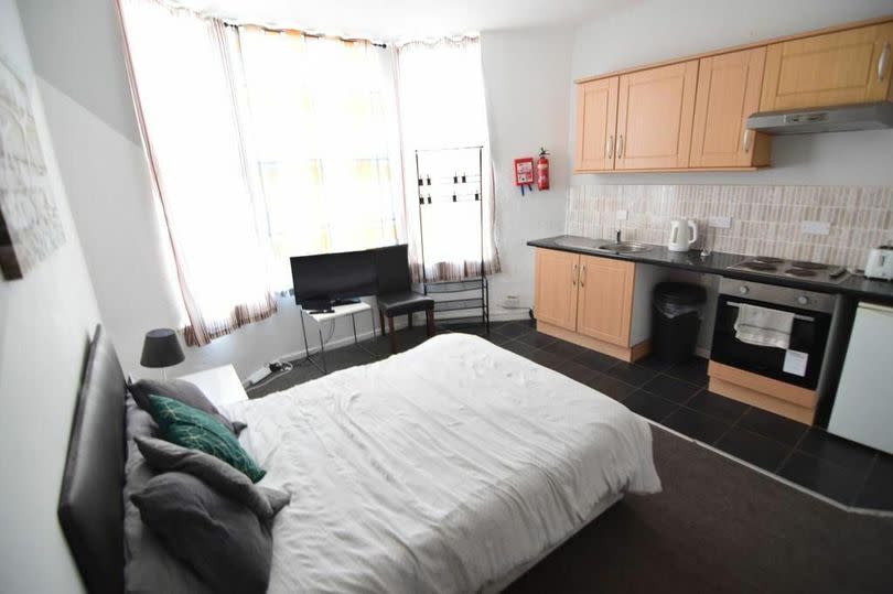 The flat has a guide price of £20,000