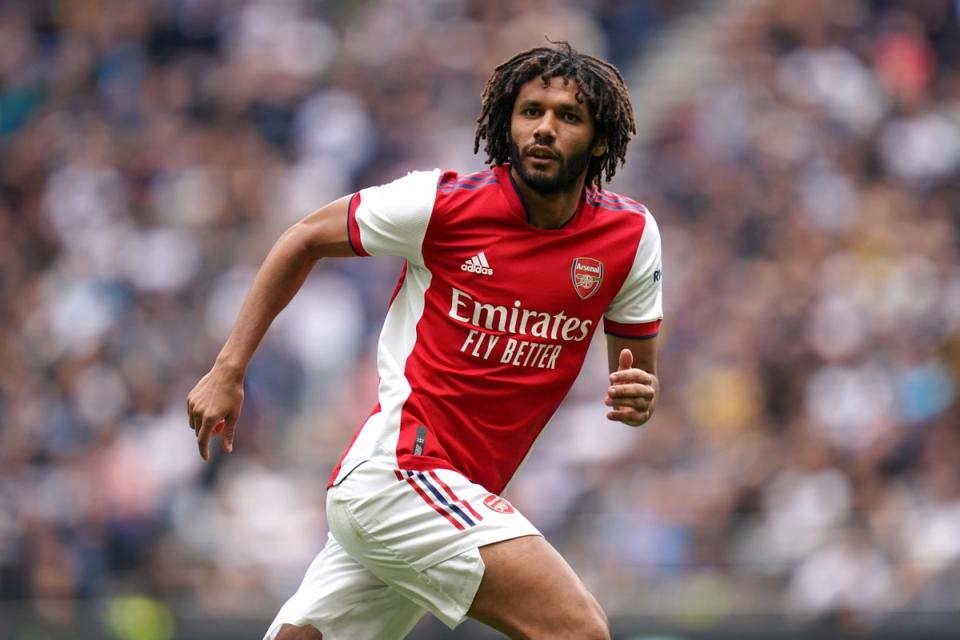 Mohamed Elneny has signed a new contract with Arsenal (John Walton/PA) (PA Wire)