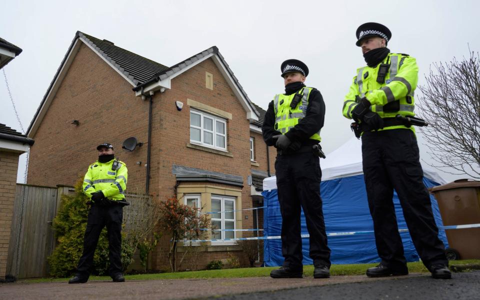 Police raided the home Peter Murrell shares with Nicola Sturgeon just over a year ago