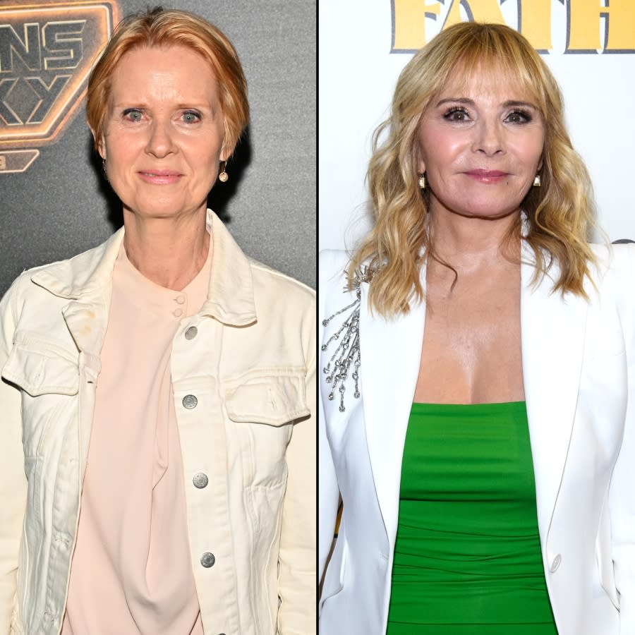 Cynthia Nixon Hints 'Sex and the City' Cast Was 'Walking Around on Eggshells' Amid Kim Cattrall Drama