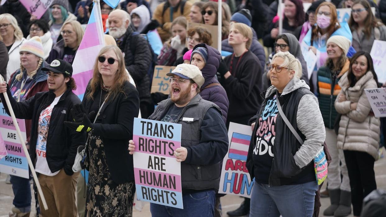 The rights of transgender people are often in dispute, including in schools. <a href="https://newsroom.ap.org/detail/TransgenderYouthUtah/c0c366c44c6343c8915f5fd59c22a34d/photo" rel="nofollow noopener" target="_blank" data-ylk="slk:AP Photo/Rick Bowmer;elm:context_link;itc:0;sec:content-canvas" class="link ">AP Photo/Rick Bowmer</a>
