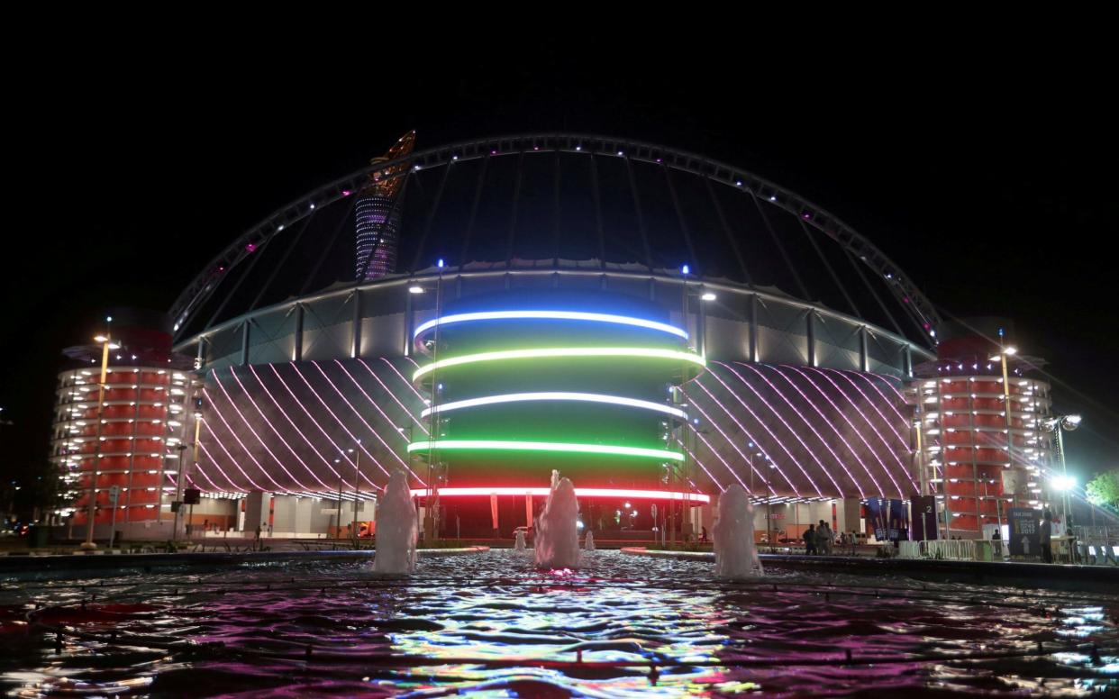 The Khalifa International Stadium in Doha is Qatar's first completed venue for the World Cup 2022 - REUTERS