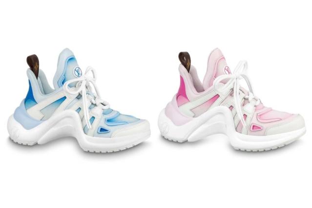 Louis Vuitton Releases Two Pastel Archlight Sneakers