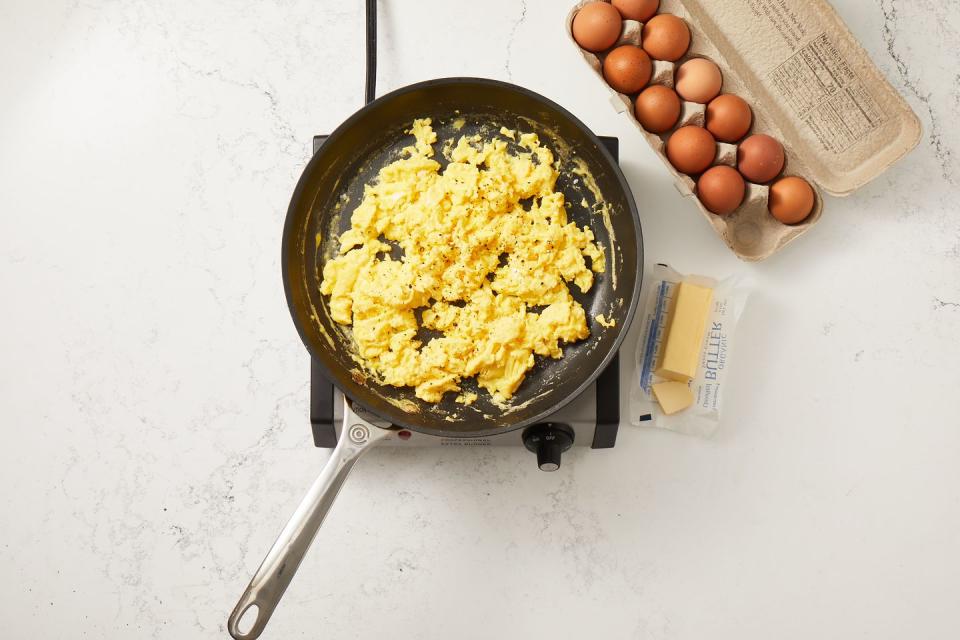 1) Easiest Scrambled Eggs