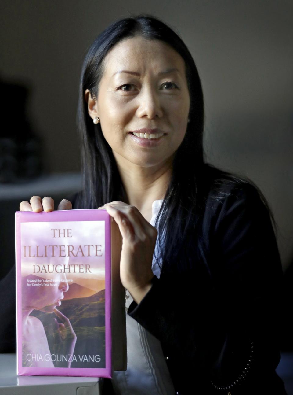 Chia Lee, an Appleton Area School District teacher,  came to Appleton over 30 years ago as a refugee with her family. She has written a book, under the pseudonym Chia Gounza Vang, based on her experience. The book, titled "The Illiterate Daughter" has an eBook release date of Nov. 15. Glasheen USA TODAY NETWORK-Wisconsin