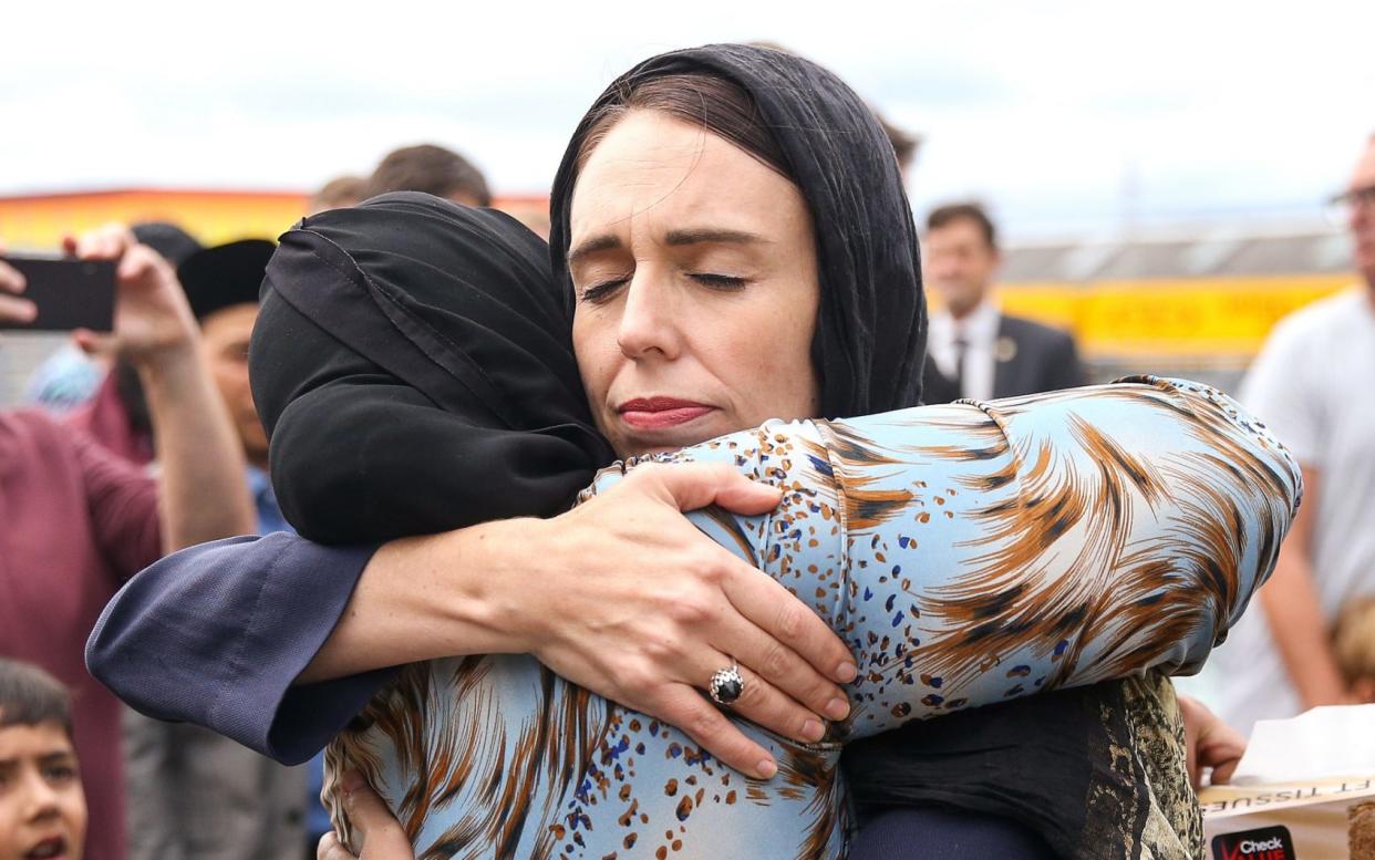 Prime Minister Jacinda Ardern was praised for her response to the attack - Hagen Hopkins/Getty Images