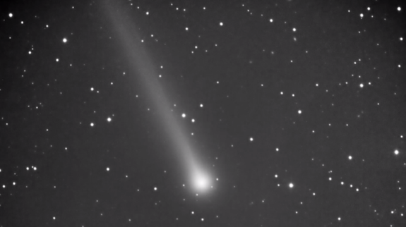 This image of Comet ISON was captured on Nov. 11, 2013.