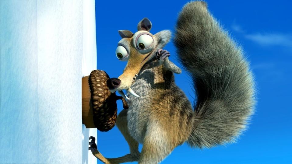 <p>Er ist der stumme Star der "Ice Age"-Filmreihe: Auf seiner unermüdlichen Jagd nach der perfekten Eichel hat das Säbelzahneichhörnchen Scrat schon allerlei Chaos angerichtet. Doch wer könnte dem possierlichen kleinen Nager dabei wirklich böse sein? (Bild: Twentieth Century Fox)</p> 