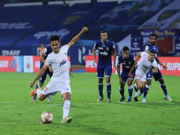 Bengaluru striker Sunil Chhetri (Photo/ ISL)