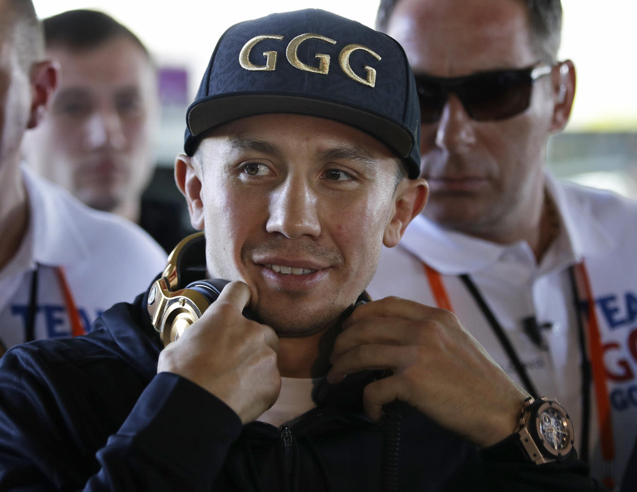 Gennady Golovkin carries his 37-0 record into the ring against Canelo Alvarez. (AP)