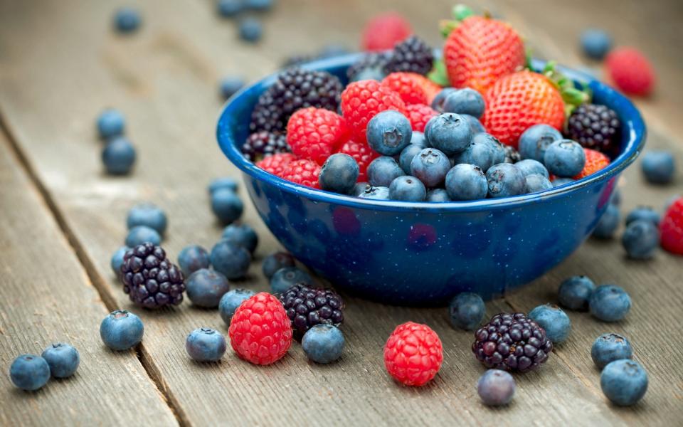 Colourful berries are rich in flavonoids - Getty