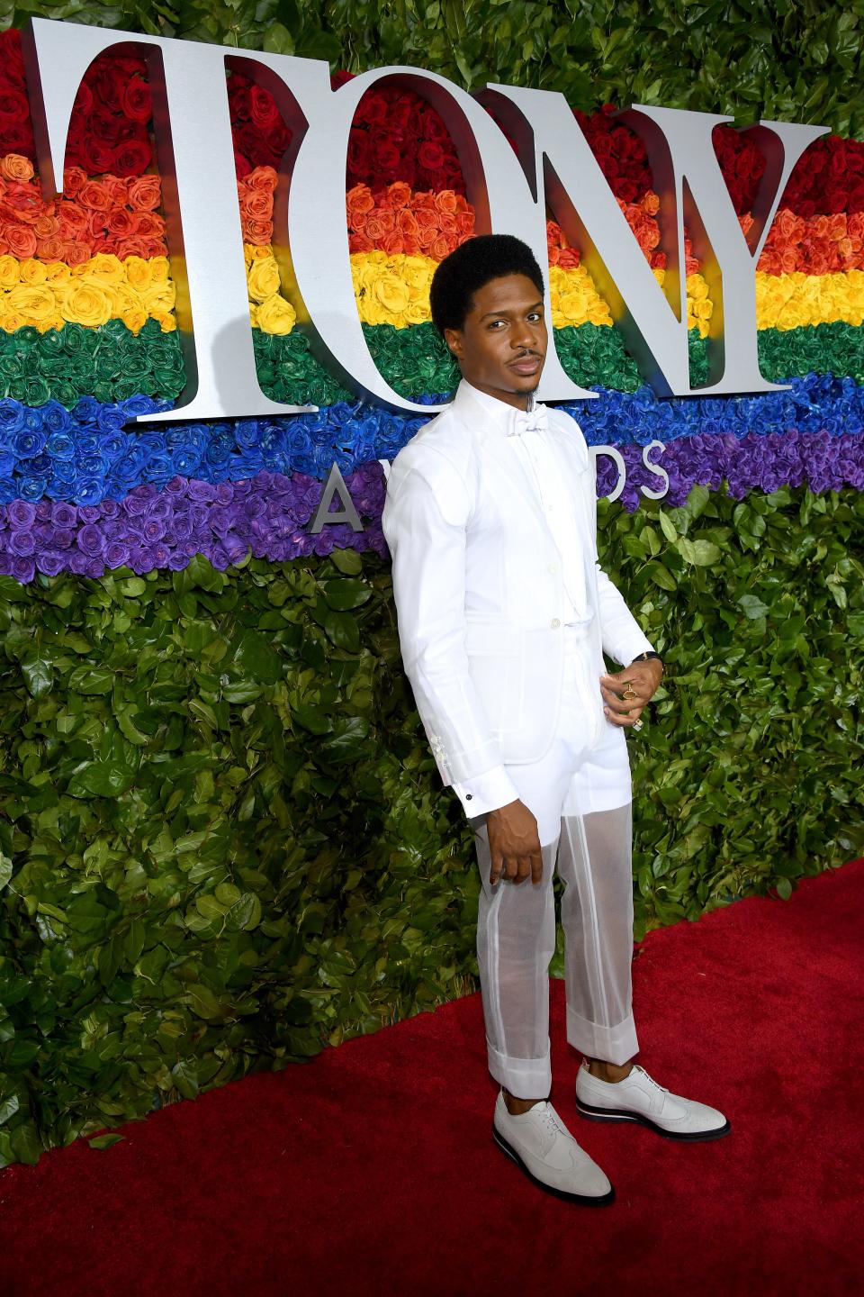 <h1 class="title">Ephraim Sykes in Thom Browne</h1><cite class="credit">Photo: Getty Images</cite>
