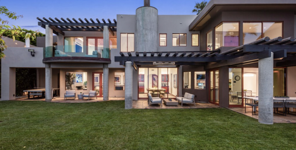 The home on the bluff is listed at just under $20 million.