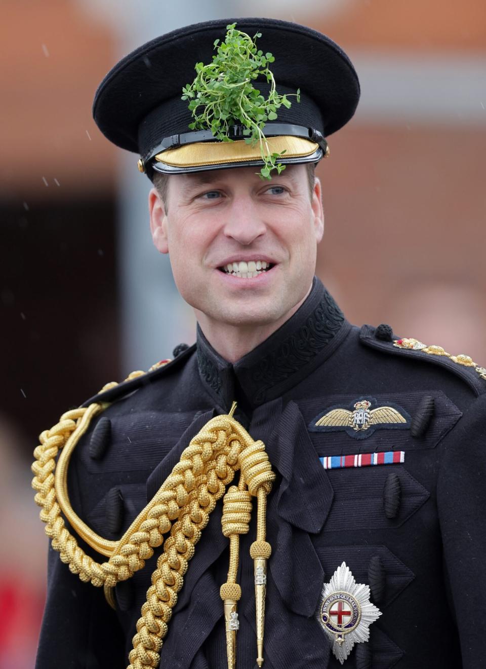 The Prince And Princess Of Wales Attend The St. Patrick’s Day Parade