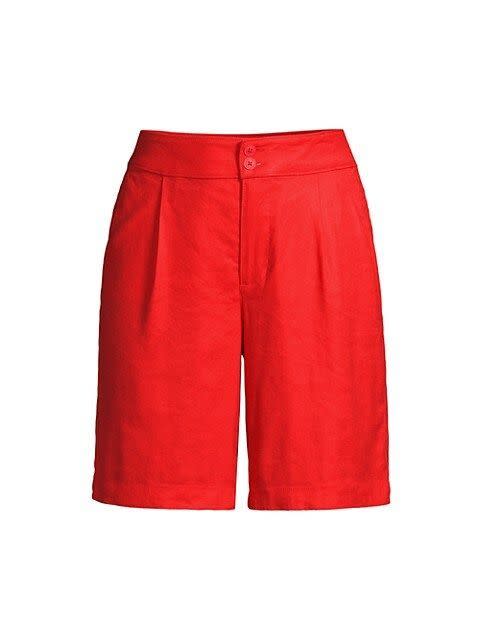 Modern Linen Bermuda Shorts