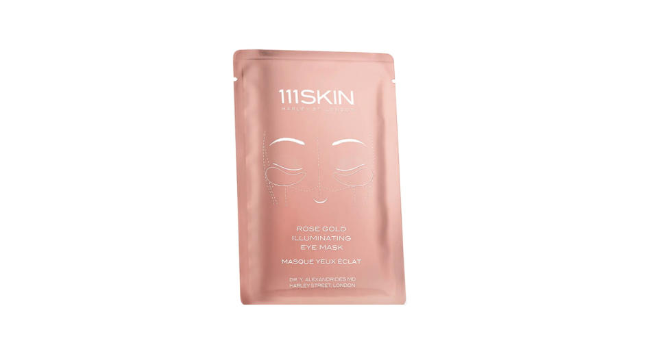 These hydrogel masks are infused with rose extract and colloidal gold to brighten and moisturise.