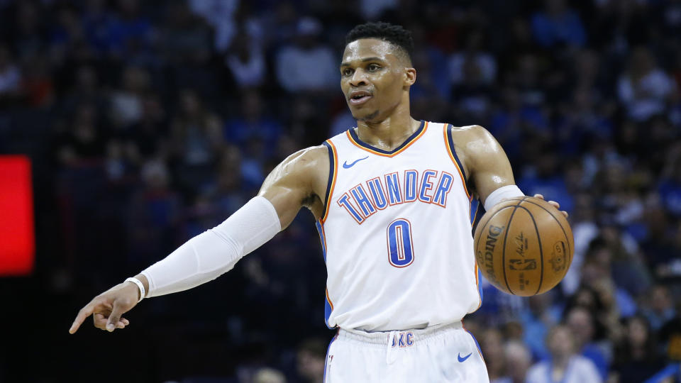 Russell Westbrook needs to elevate the Thunder. (AP)