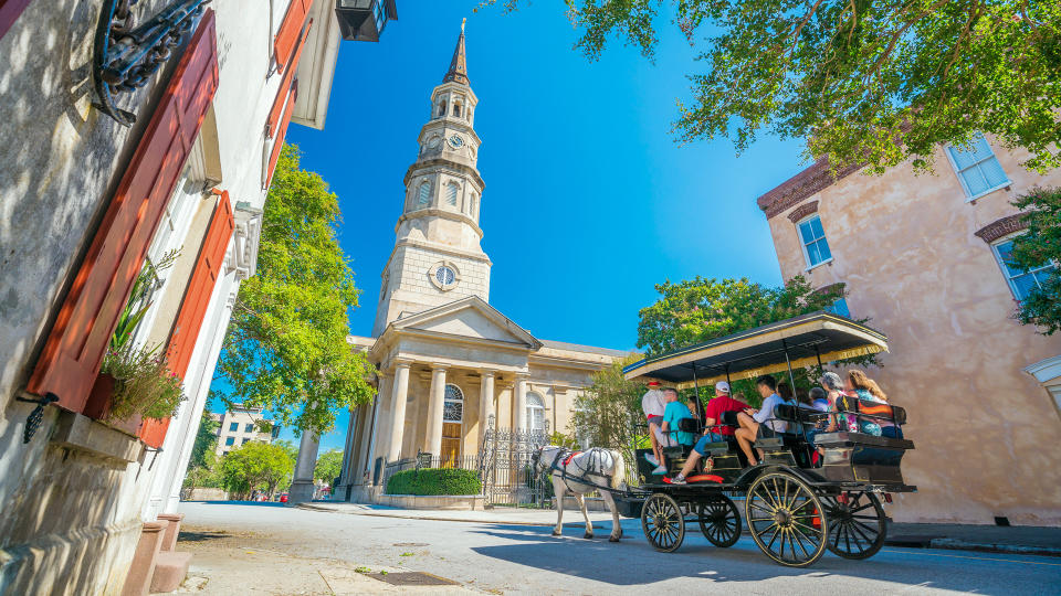 Historical downtown area of Charleston, South Carolina, USA - Image.