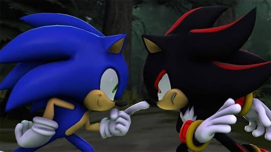 Reality hits faster than Sonic, Sonic vs. Shadow