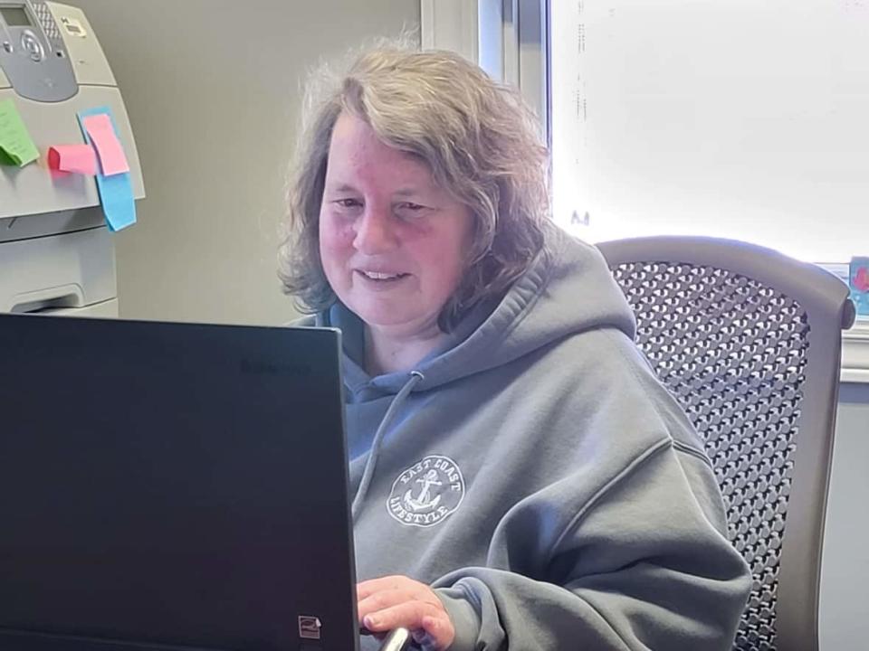 Mary Lesage at Saint John's P.U.L.S.E. community group said there are often tax credits that people are eligible for but can't get unless they file their taxes. (Samara Carvell/Submitted by Mary Lesage - image credit)