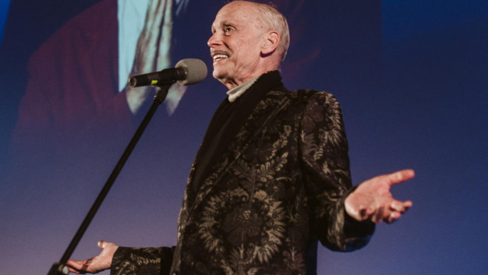 Iconoclastic filmmaker John Waters was the recipient of an Indie Star Award in 2021.