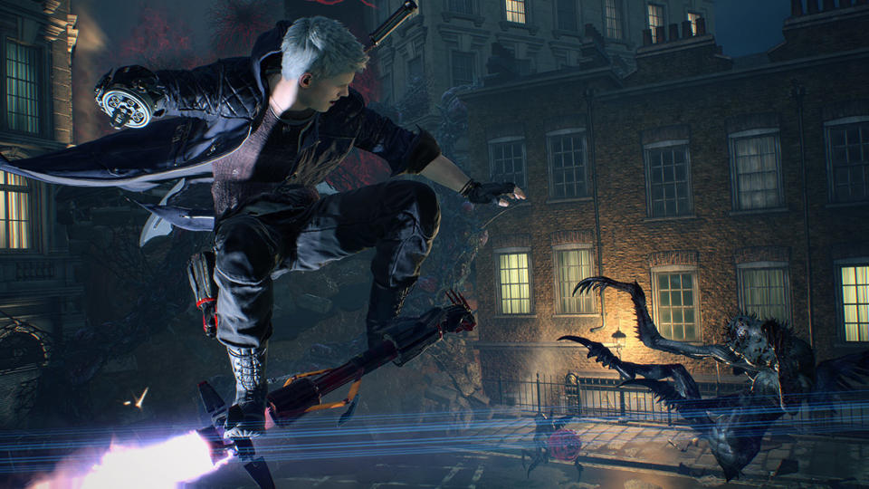 Ten years after the debut of Devil May Cry 4, Nero is back in the driver's