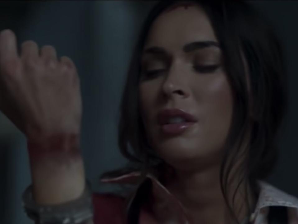 production still of megan fox in till death