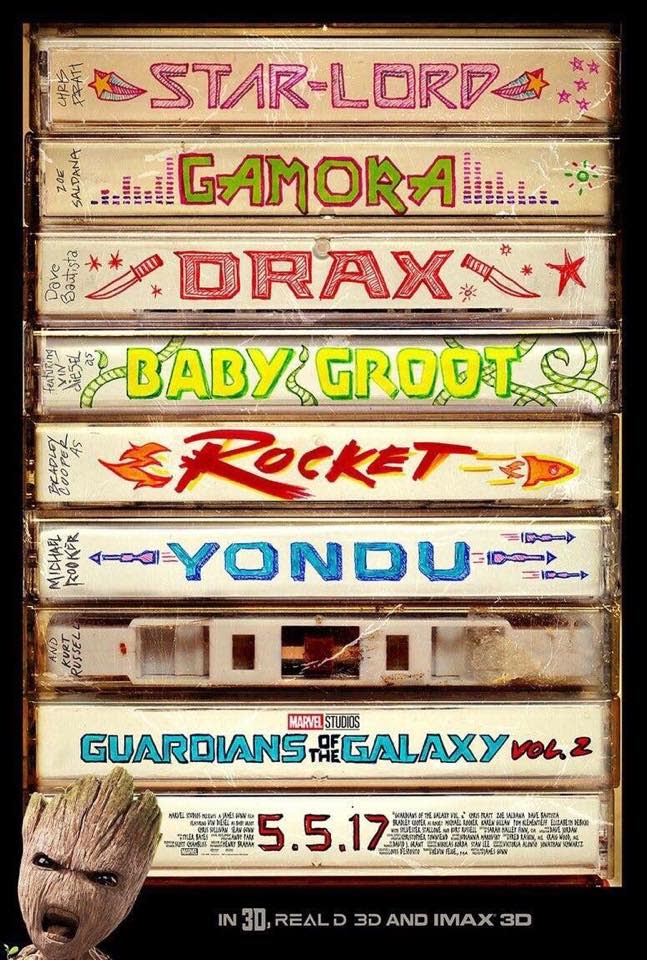 ‘Guardians of the Galaxy Vol. 2’ poster