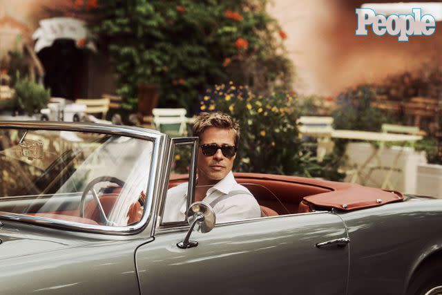 <p>Lachlan Bailey / De'Longhi</p> Brad Pitt stars in new De'Longhi campaign