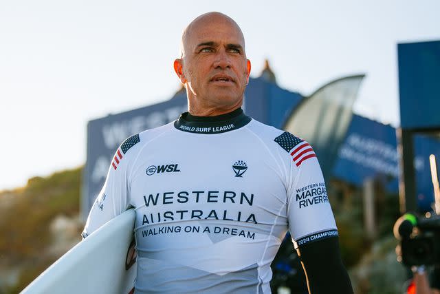 <p>Beatriz Ryder/World Surf League via Getty Images</p> Kelly Slater at the Western Australia Margaret River Pro.