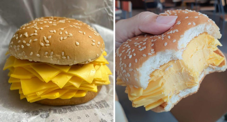 Burger King's Real Cheese Burger