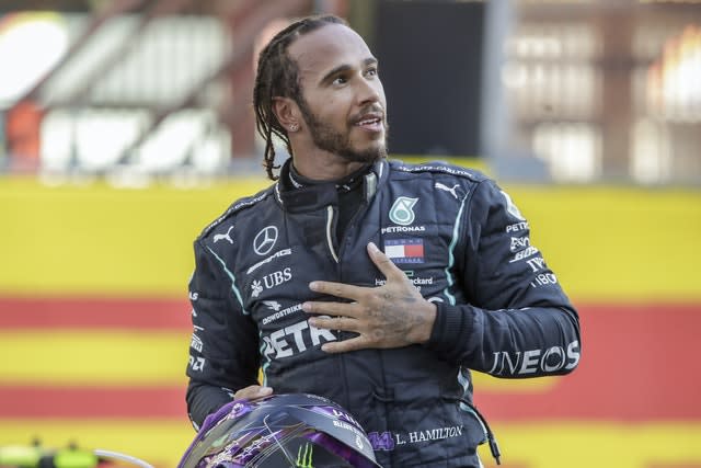 Lewis Hamilton closed on Michael Schumacher's record 