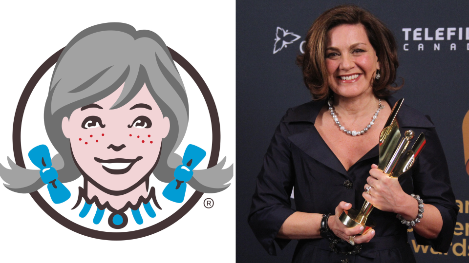 Wendy's Canada/Lisa LaFlamme (Twitter/Wendy's Canada &amp; Getty Images)