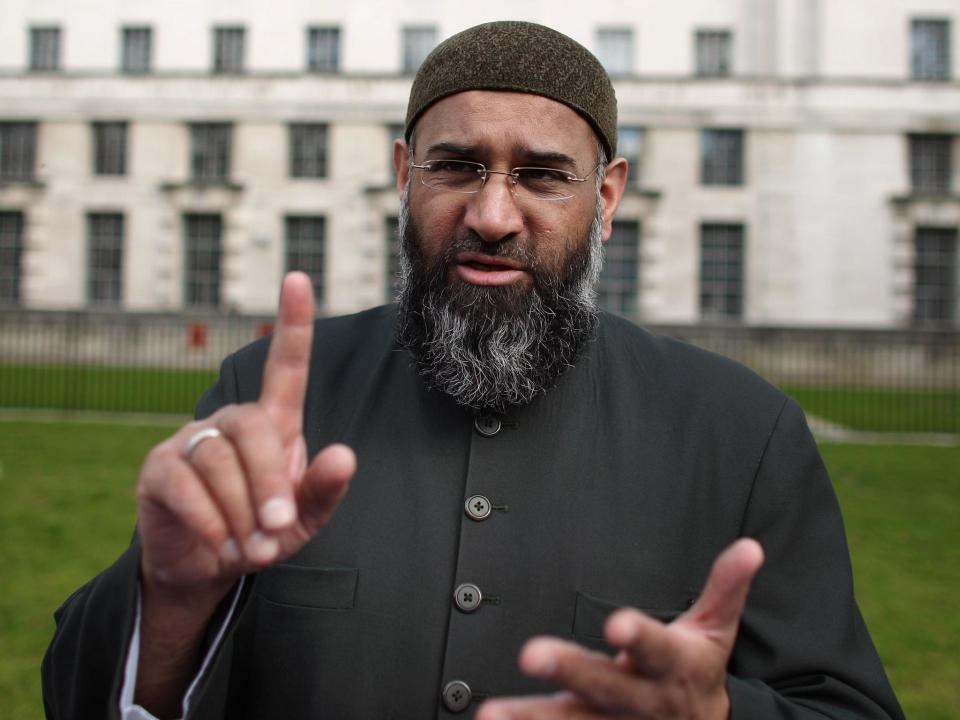 Hate preacher Anjem Choudary was one of the first influential extremists moved to the HMP Frankland separation centreGetty